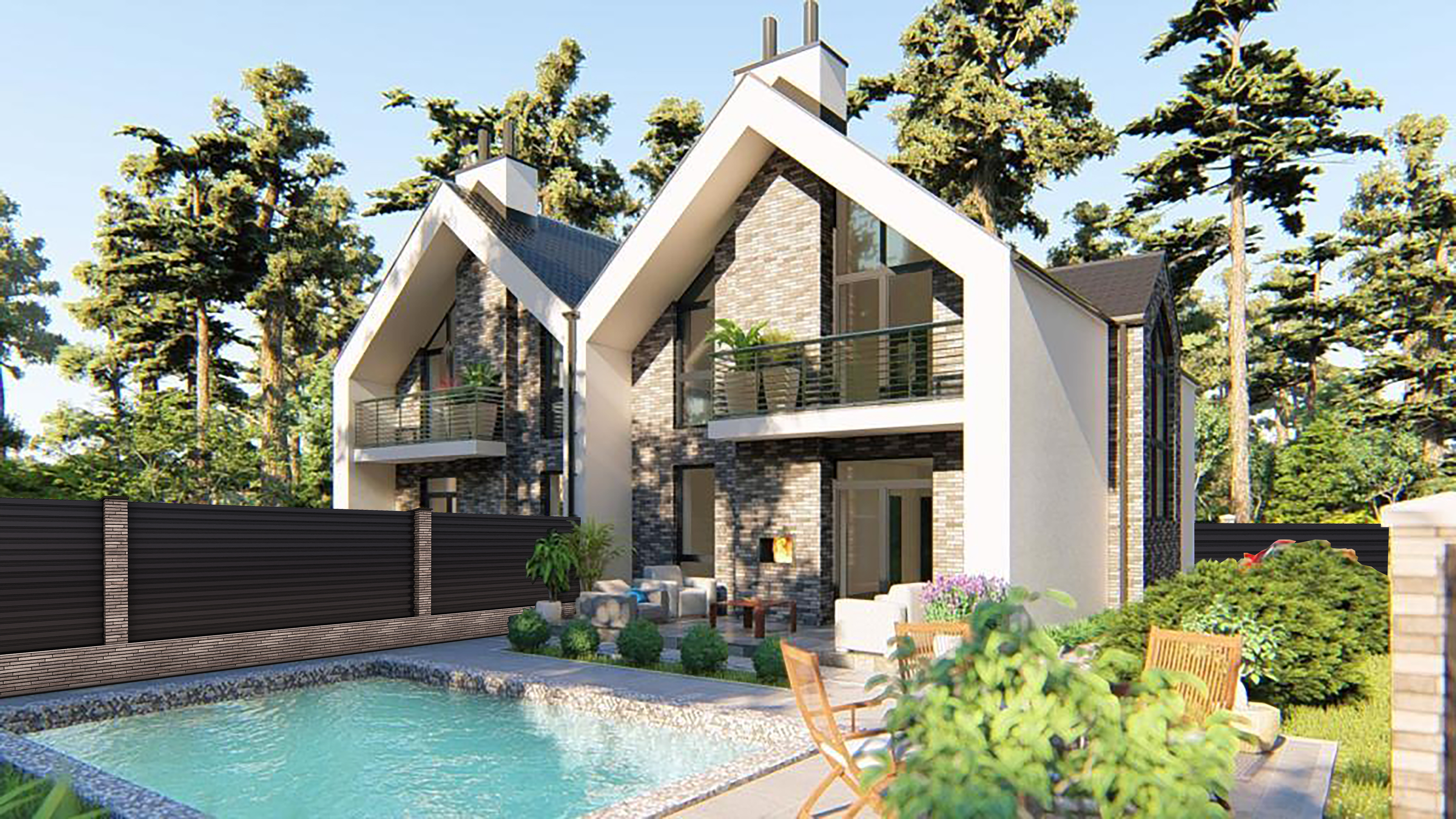 Паркан Жалюзі Ексклюзив