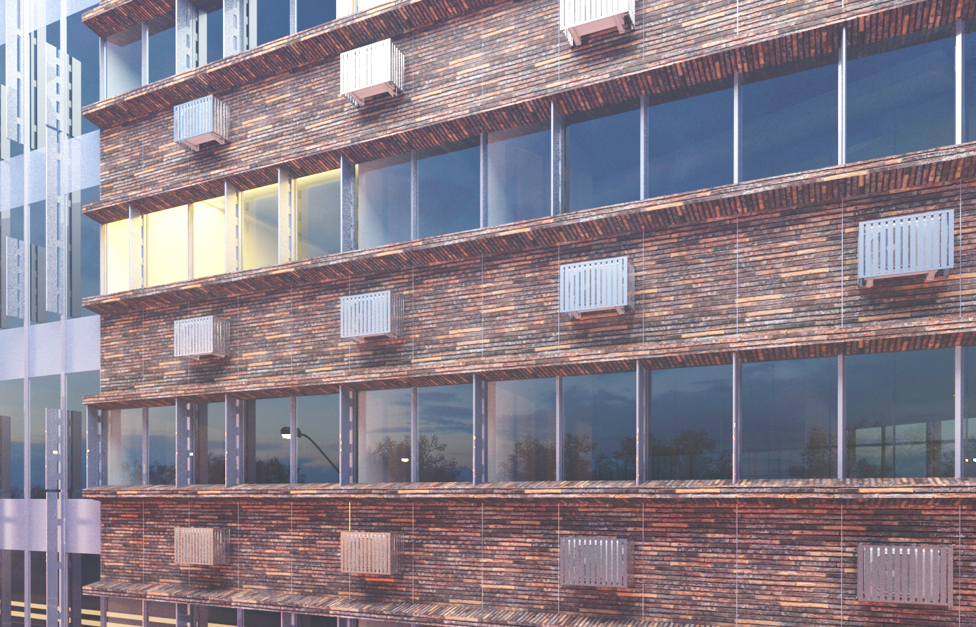 Ограждение Жалюзи Эксклюзив для Ресторана