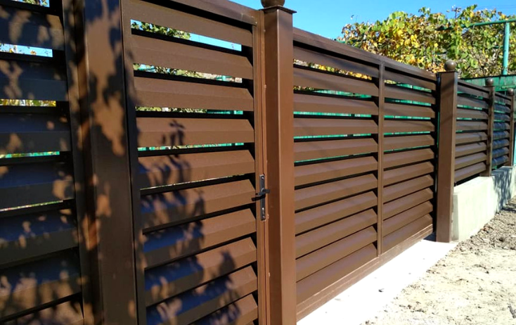 Ворота и калитка Жалюзи