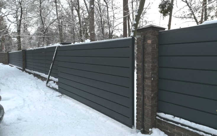 Откатные ворота Горизонт