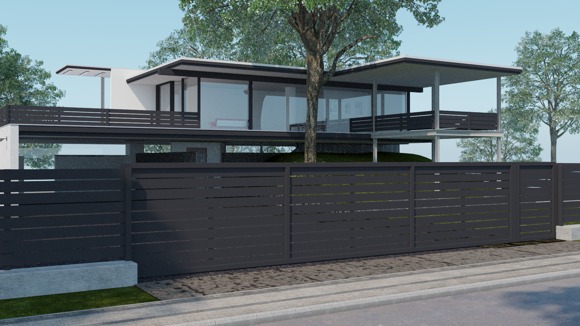 Візуалізація паркану