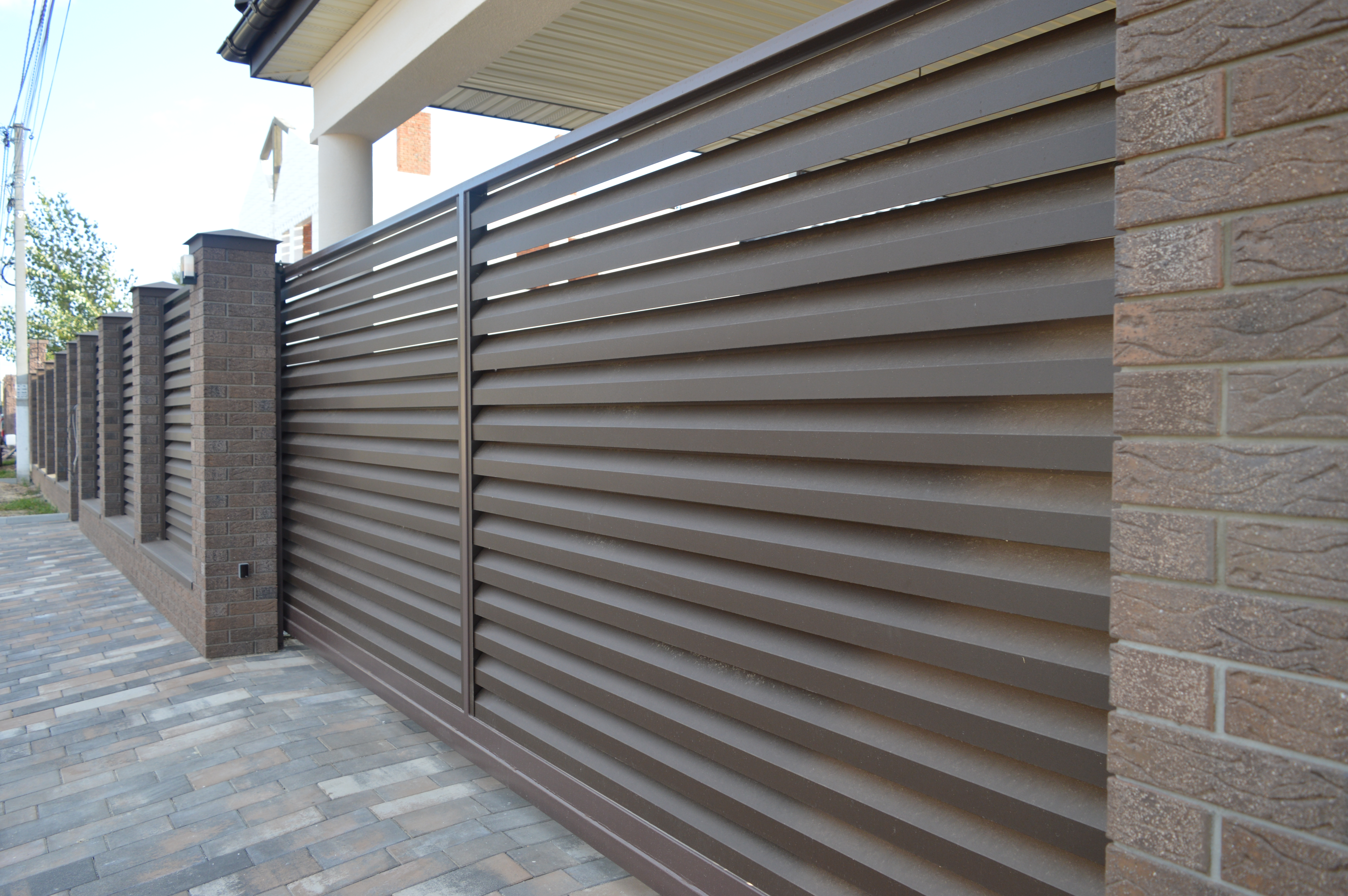 Калитка Жалюзи Эксклюзив