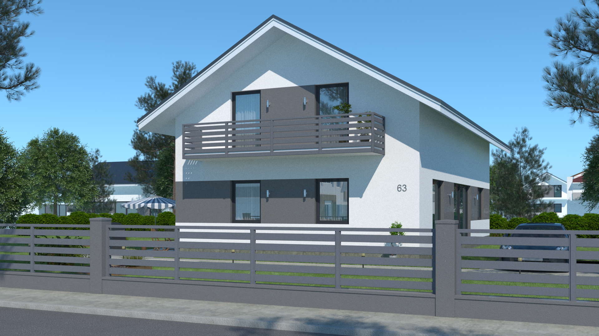 Візуалізація паркану