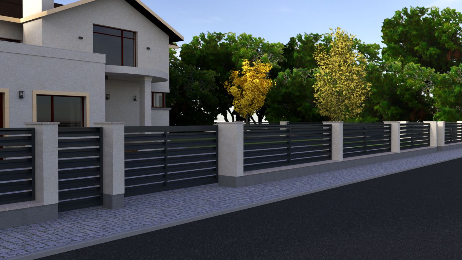 Візуалізація паркану