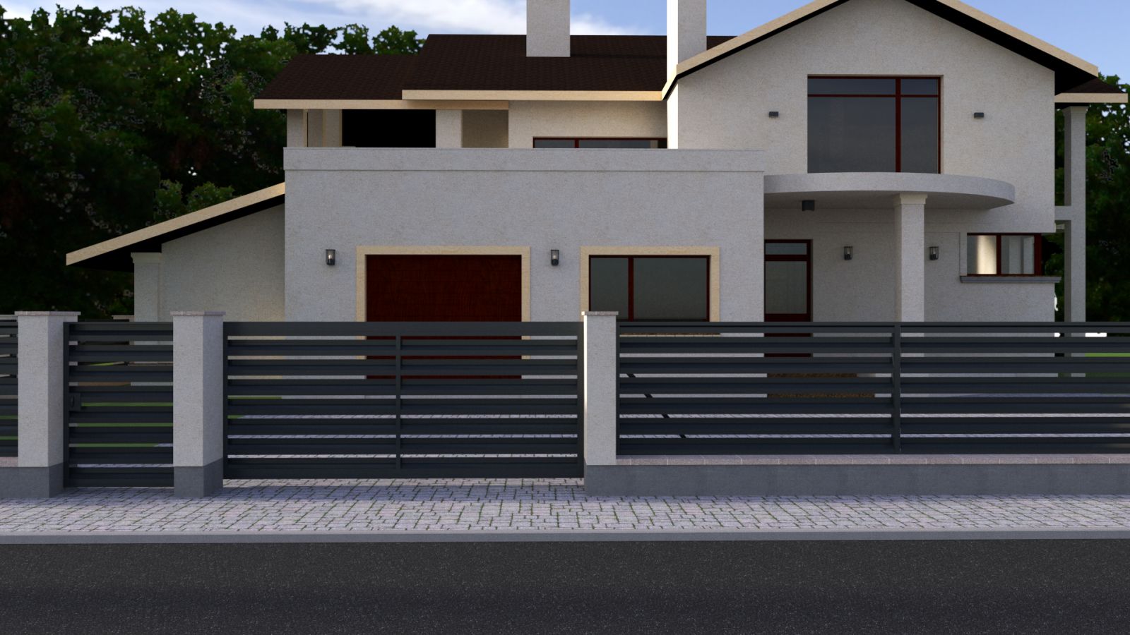 Візуалізація паркану