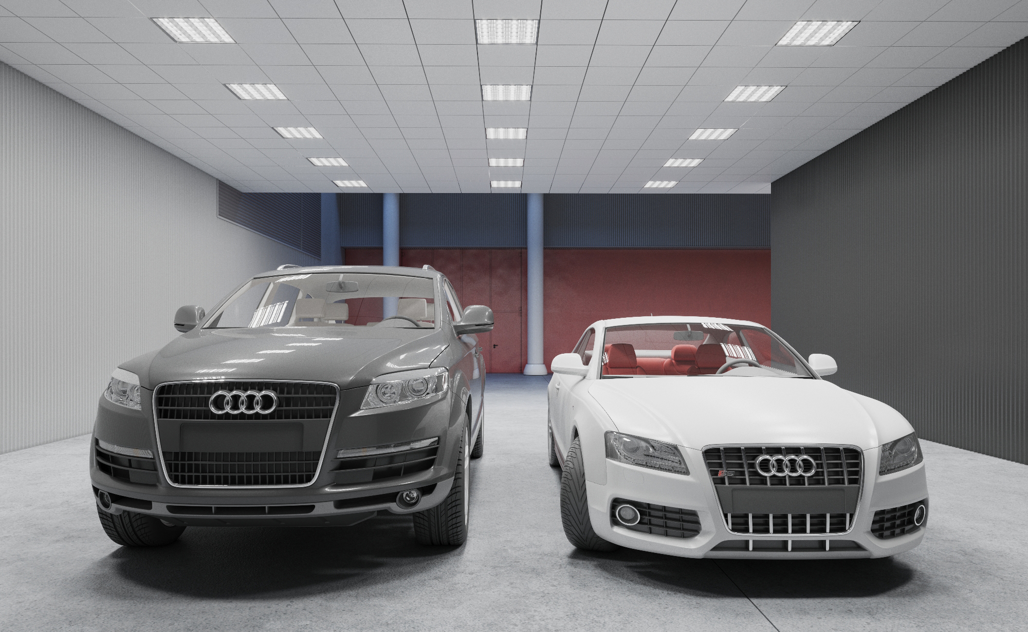 стеля у гараж