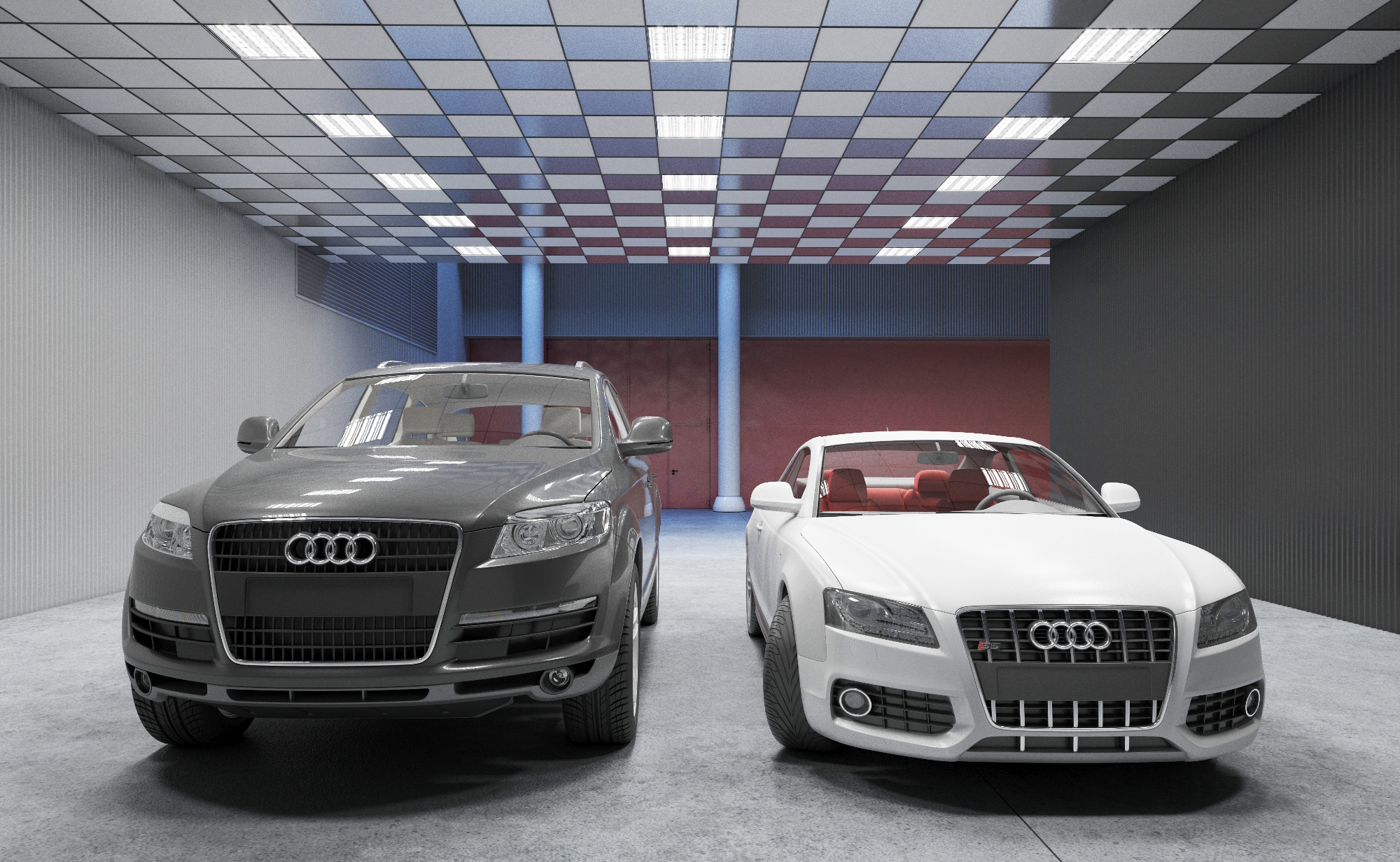 стеля у гараж