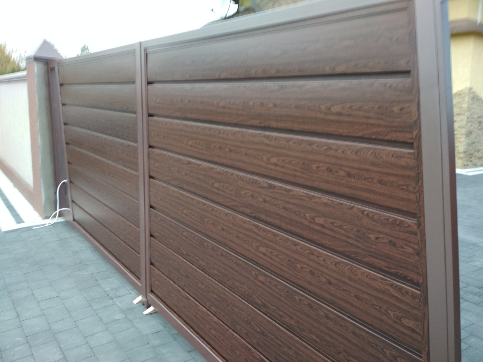 Откатные ворота Горизонт