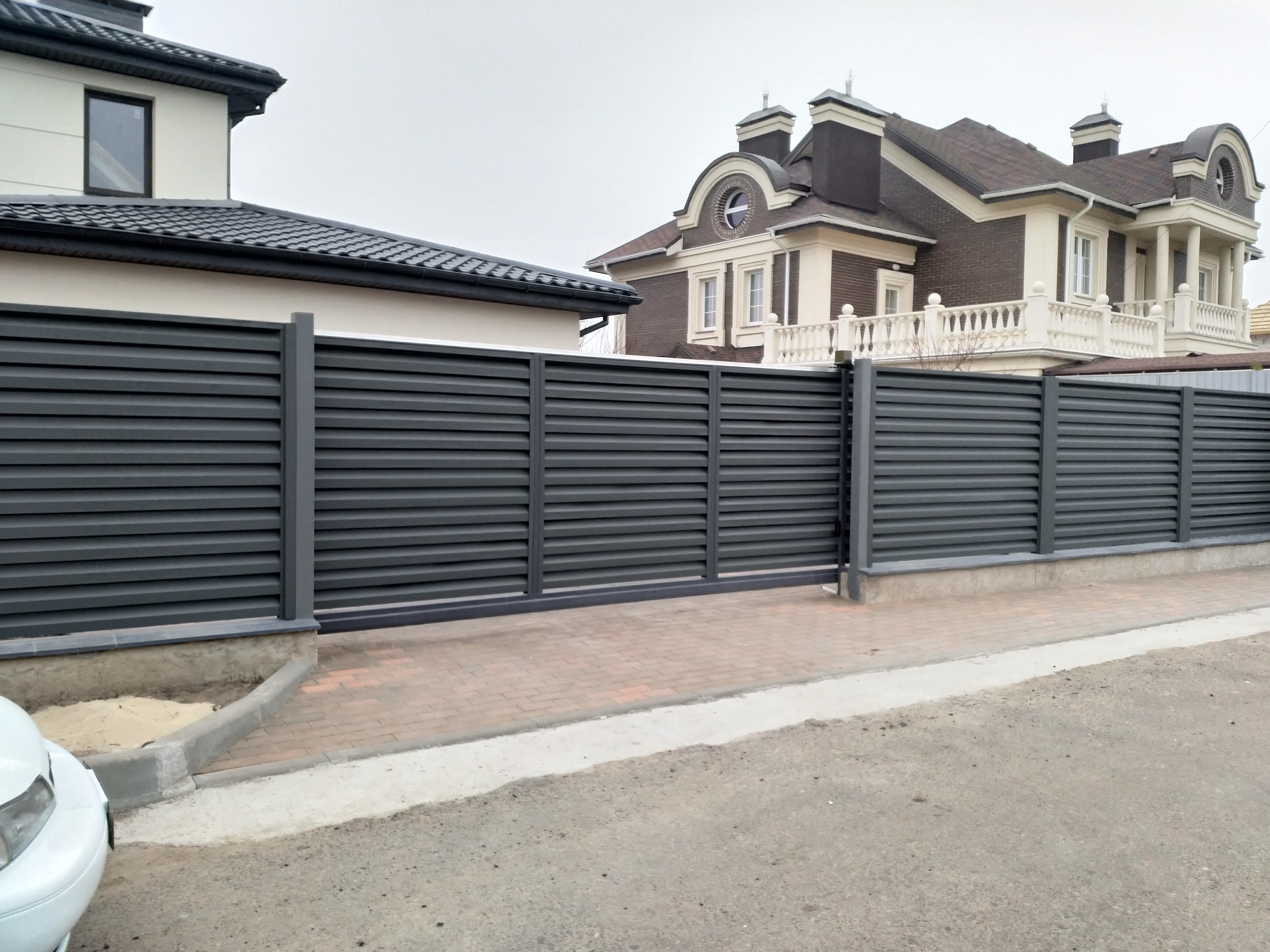 Откатные ворота Горизонт