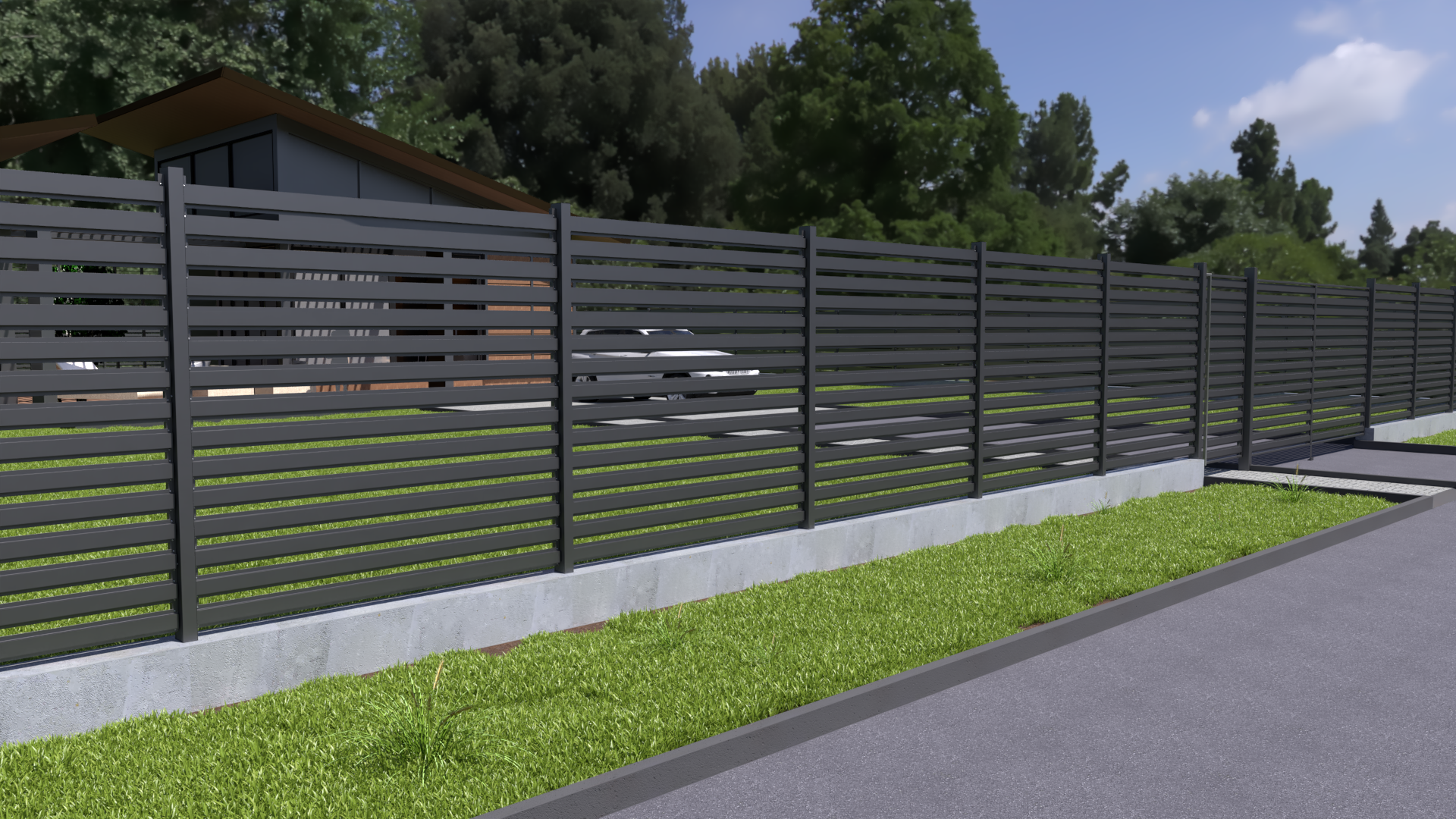 Забор Ранчо в Сетах