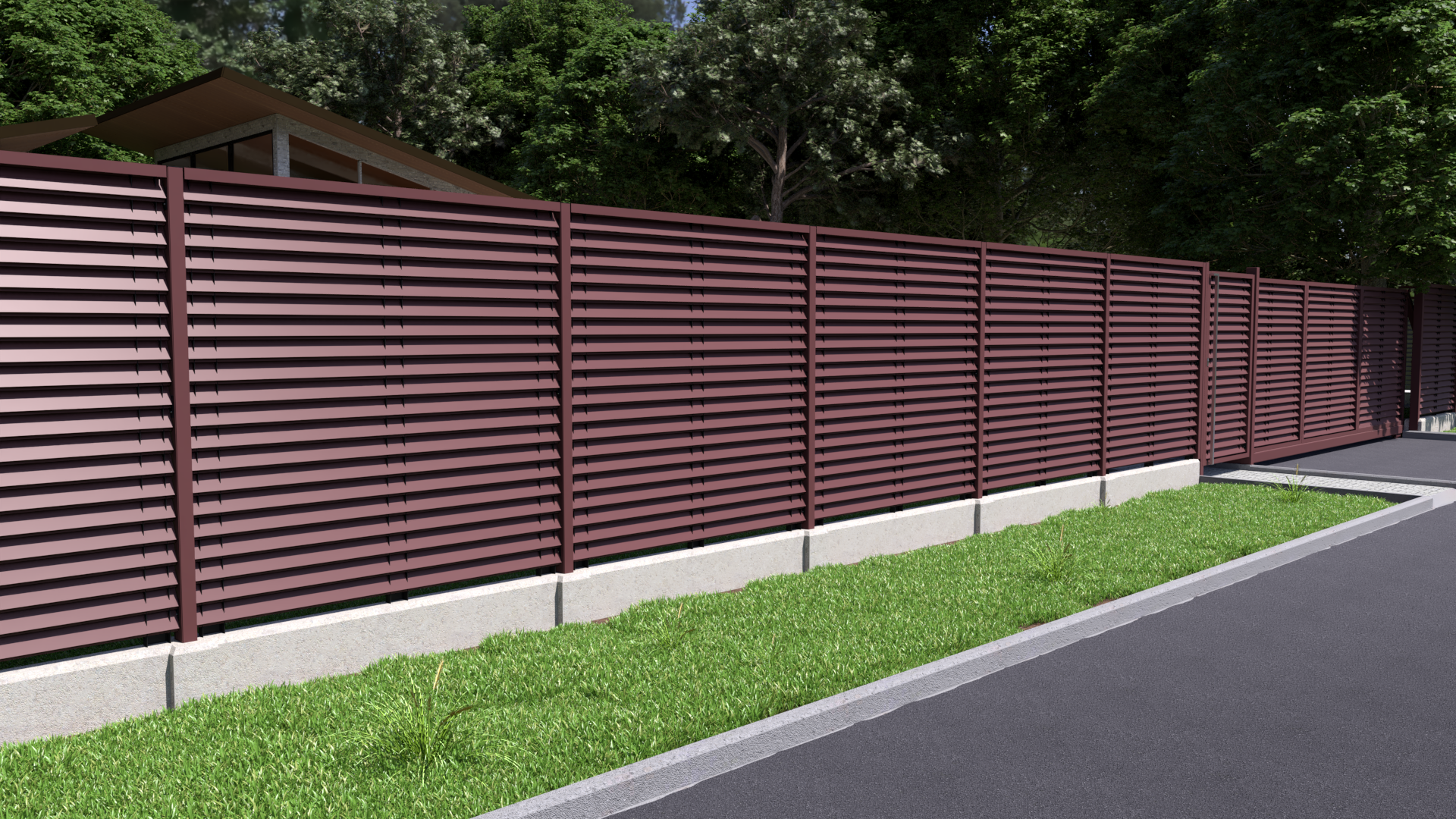 Забор Жалюзи Стандарт в Сетах