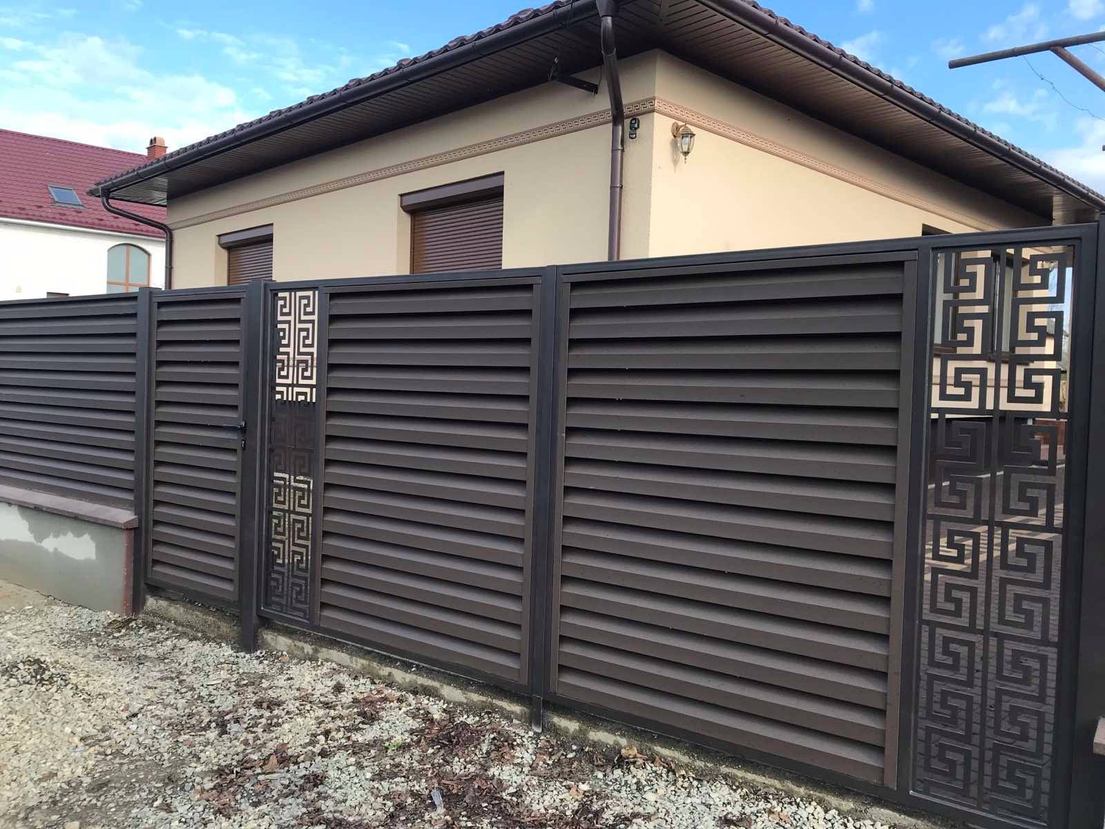 Паркан Жалюзі + лазерна різка