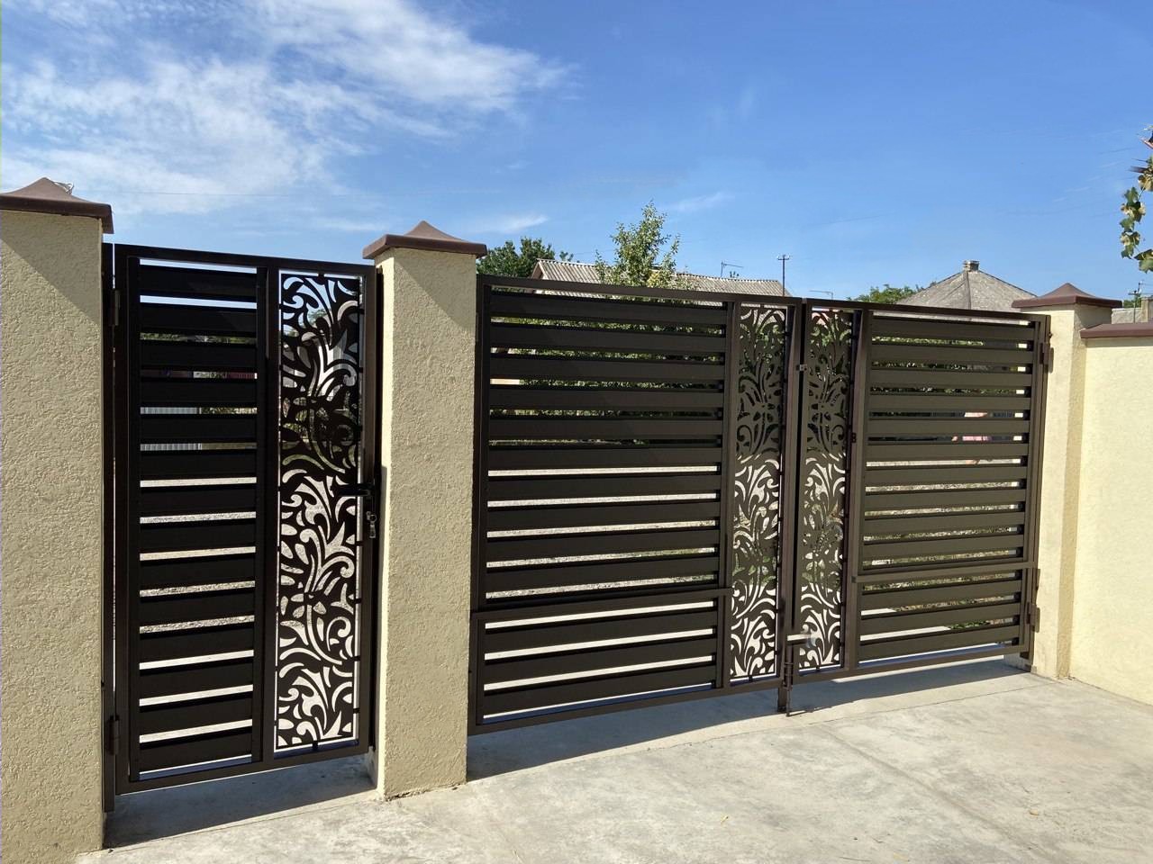 Ворота із лазерною різкою