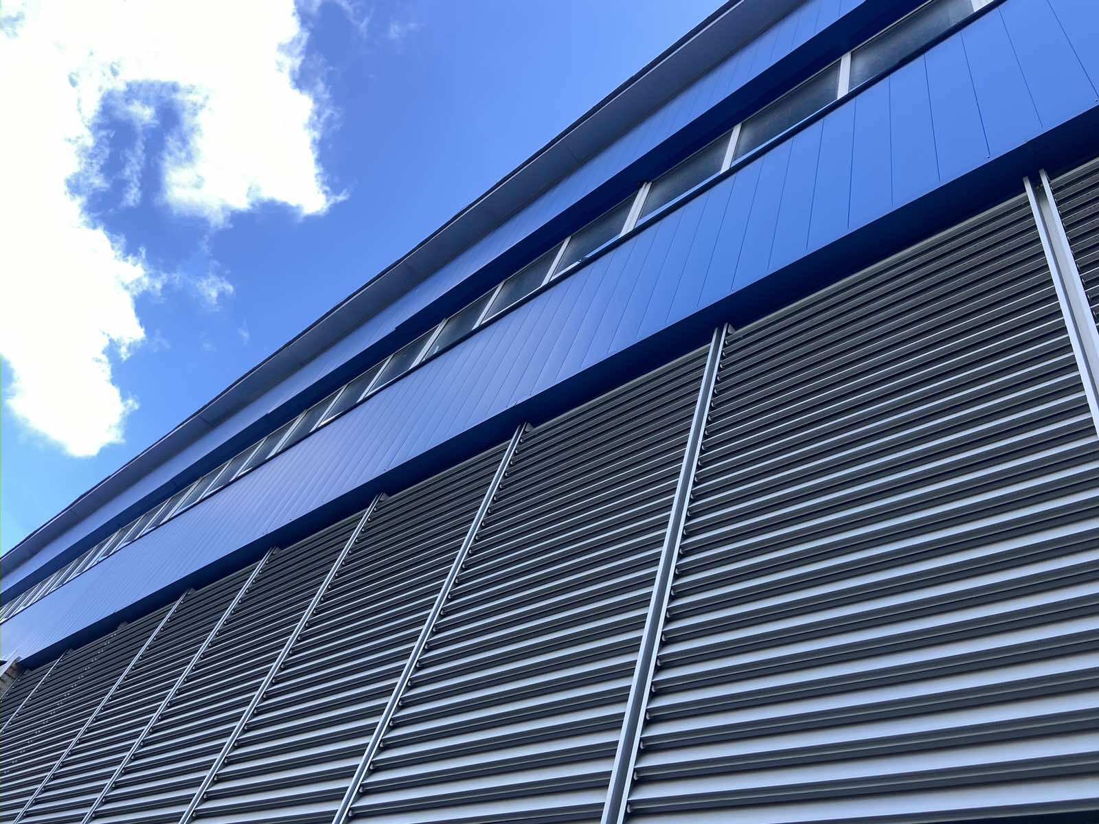 Фасад Жалюзі для виробничого приміщення